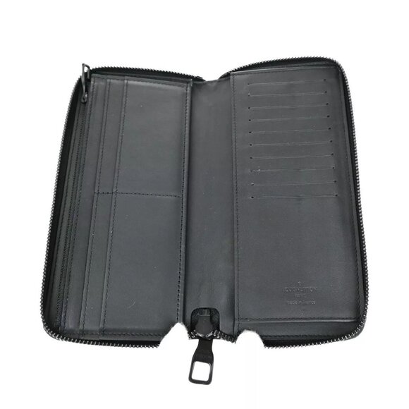 LOUIS VUITTON Zippy Wallet Vertical Wallet Monogram Taurillon BK - Picture 6 of 14